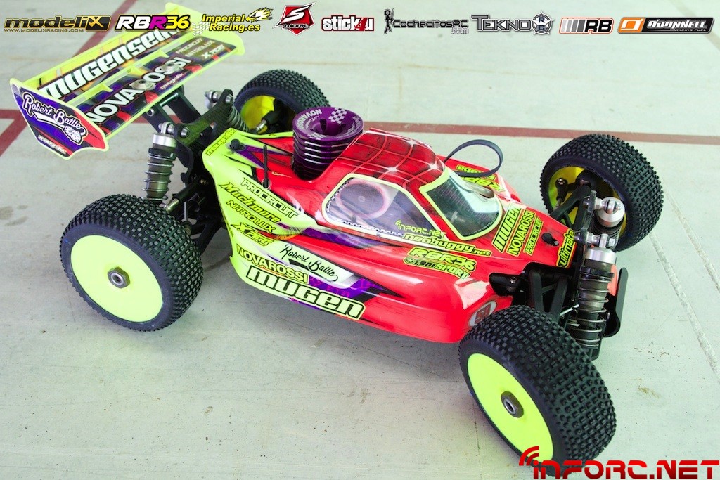 RUDDOG Spugna filtro aria pre-oliata per Mugen MBX8R (12 pezzi